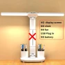Rechargeable Foldable Touch LED Desk Lamp with Dual Heads — Desk & Table Lighting, Lighting Life Hub