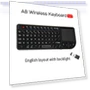 Mini 2.4G RF Wireless Keyboard with Backlight — Keyboards, Refreshing Home
