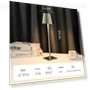 Minimalist Retro Coffee Shop Atmosphere LED Desk Lamp — Study & Desk Lighting