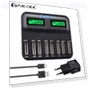 8 Slot LCD Display USB Smart Battery Charger — Chargers, PALO