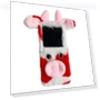 Fluffy Cute Cow Winter Plush Inner TPU Phone Case — Phone Charms, Smartwatch 2025