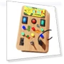 Wooden Busy Boards — Educational, Hong Decor