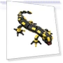 Mechanical Crocodile Geckoed-10 Animals Robot Fire Salamander Model Building Blocks Monster Brick Toys — Construction Kits, Specials
