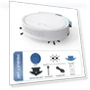 3-in-1 Sweeping and Vacuuming Wireless Vacuum — Smart Cleaning Robots, Modern Home Furnishing