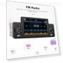 5-inch HD Wireless CarPlay 1Din Video Multimedia MP5 Player — Stereo Receivers, Cars Auto Home