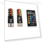 RGB LED T10 W5W Car Lights — Vehicle Safety Signals, RuJia Home Decor