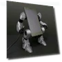 Adjustable Robot Phone Holder with Charging Cable — Phone Stands, Shredded cabbage