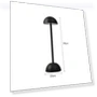 Scandinavian LED Mushroom Table Lamp — Desk & Table Lighting, Elegant Living House