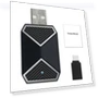 2in1 Wired to Wireless CarPlay Android Car Adapter Smart Dongle — Stereo Receivers, RuJia Home Decor