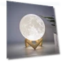 3D Moon Lamp Humidifier with Wooden Base — Desk & Table Lighting, Home Furnishing Department Mall