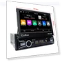 Car Radio with Retractable Touchscreen — Stereo Receivers, Reakosound
