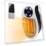 Mini Smart Wall Electric Heaters — Portable Heating Solutions, DC-HOME-4