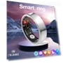 Smart Ring with Pulse, Blood Oxygen, Sleep Monitoring, Fitness Tracker — Smart Rings, SACOSDING