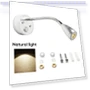 Smart Touch LED Reading Light — Reading Lights, Stone Home