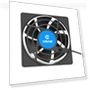 USB Cooling Fan for Android TV Box — Cooling Pads & Fans, Blackin