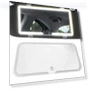 HD Car Mirror with LED Makeup Light — Interior Mirrors, Cozy Cottage-Relax