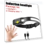 Induction Headlamp COB LED Sensor — Flashlights, Cozy Cottage-Relax