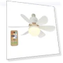 Modern Smart Wireless Ceiling Fan Light — Ceiling Fan Lighting Solutions, Rainbow Rain