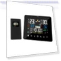 Touchscreen Weather Station with Digital Display — Weather Monitoring Clocks, Super Featured