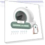 Automatic Self-Cleaning Cat Litter Box — Waste Bins, Rainbow Rain