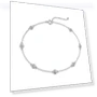 Silver Smart Bubble Bracelet with Moissanite — Smart Jewelry, JEWEL HOME