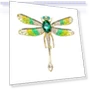 Smart Dragonfly Brooch — Pins & Brooches, JEWEL HOME