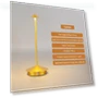 Cordless Table Lamp Touch Sensor Rechargeable Desktop Night Light LED Reading Lamp — Desk & Table Lighting, HIMO Group