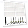 Filter Set for Household Robot Vacuum Parts — Canister, Garen