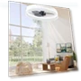 Modern Ceiling Fan with Remote Control and LED Light — Ceiling Fans, Seahorse Home