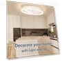 Ultra-thin LED Ceiling Fan with Light — Ceiling Fan Lighting Solutions, Seahorse Home