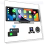 Wireless Carplay Android Auto Dash Cam — Rearview Safety Systems, Chic Home