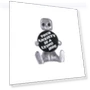 Anxiety Robot Resin Figurine — Executive Desk, yaohengshang