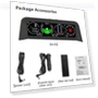 GPS Speedometer with Inclinometer and Compass HUD — Location Tracking Devices, Auto Launcher