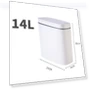 Smart Automatic Sensor Trash Can — Waste Baskets, DC-HOME-4