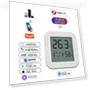 Temperature and Humidity Sensor with LCD Screen — Home Climate Control, Home Textile Home Decoration