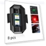 Universal LED Motorcycle Warning Lights — Vehicle Safety Signals, Cars Auto Home