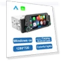 5-inch Wireless Carplay 1Din MP5 Player Car Stereo — Stereo Receivers, Simplistic Living Home