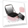 Smart LED Cosmetic Bag with Mirror — Cosmetic Cases, JOHO - CarGear