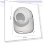 Automatic Electric Cat Litter Box — Waste Bins, Perfect choice for your home