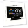 LED Alarm Clock with Weather Forecast — Alarms & Clocks, AI Supermarket