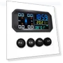 Universal Solar-Powered Car Tire Pressure Monitoring System — TPMS Sensor Replacements, TOMTOP JMS