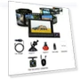 4-inch Car Dash Cam with Triple Lens — Dashboard Cameras, Carsun
