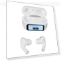 Multifunctional LED Color Touch HiFi Noise Cancelling Wireless Bluetooth Headphones — Over-Ear Headphones, Andoer