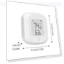 Smart WiFi/ZigBee Temperature and Humidity Sensor — Home Climate Control, ToyousoniC