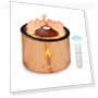 Flame Diffusers Humidifier with Cool Mist — Air Moisturizers, DC-HOME-4