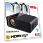 Portable 1080P LED Smart Projector — Home Theater Projectors, OutsideWorld