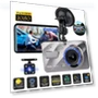 Dual Lens 1080P Dash Cam with 4-Inch LCD Screen — Dashboard Cameras, Popular House