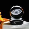 3D Crystal Saturn Planet Night Light with LED Color Lighting — Lamps & Shades, Fantastic House