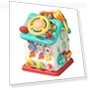 Hexagonal Playhouse for Toddlers with LED Lighting — Infant & Early Childhood Playthings, Safety toy