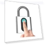 Keyless Smart Padlock with USB Charging — Biometric Security, Stermin